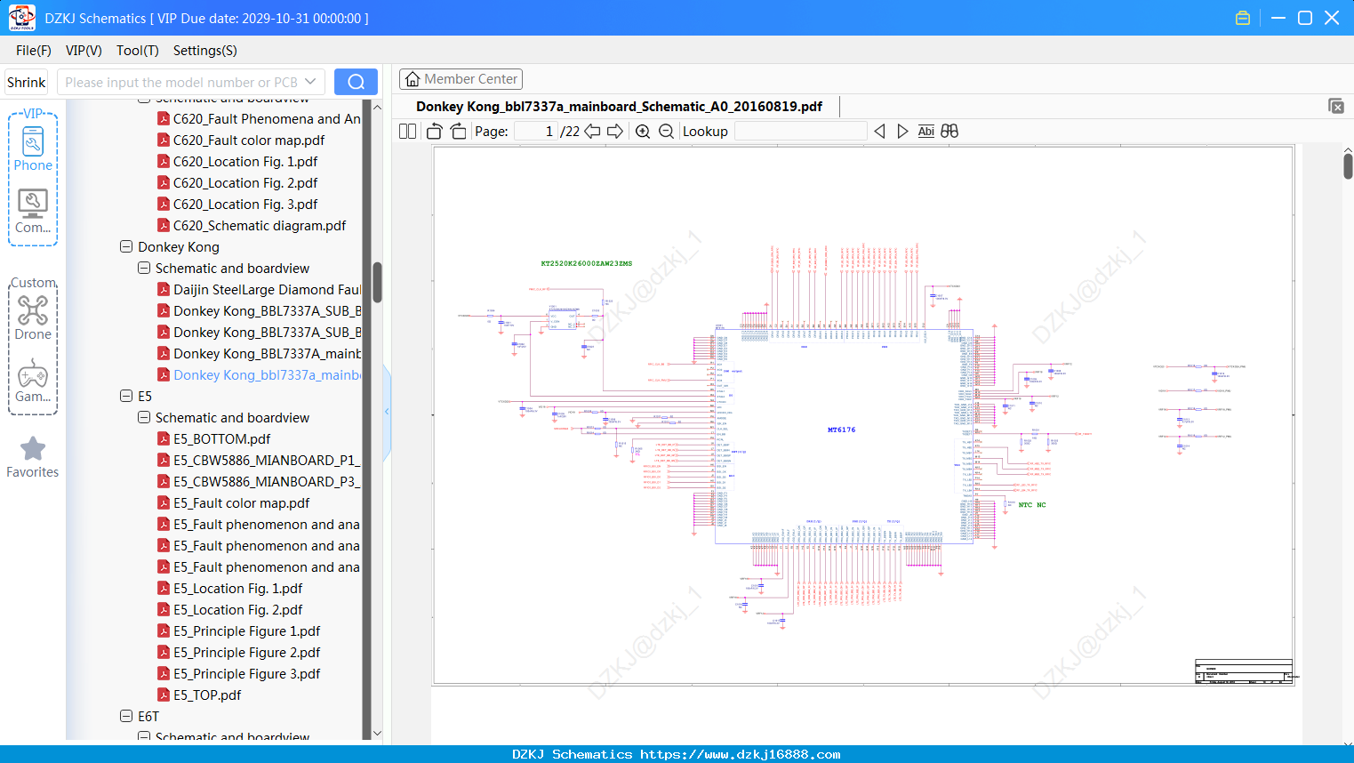 Donkey Kong_bbl7337a_mainboard_Schematic_A0_20160819